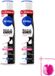 Nivea Deospray Invisible Black & White Original - 250 ml - 2 stuks