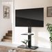Support TV réglable avec pied en métal pour téléviseurs de 50-85 pouces, jusqu'à 50 kg - Taille VESA maximale : 800x400 mm - Noir
