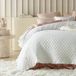 Room99 Molly Gewatteerde Sprei 200x220 cm - Gebroken Wit