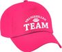 Bellatio Decorations Roze vrijgezellenfeest petje Vrijgezellen Team dames