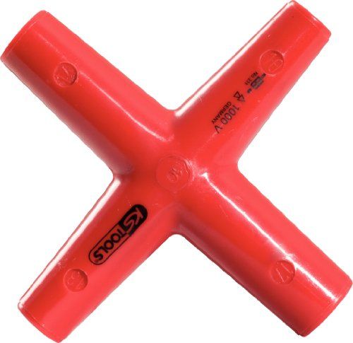 KS Tools 117.1704 Kruissleutel met veiligheidsisolatie, 10x12x14x17 mm