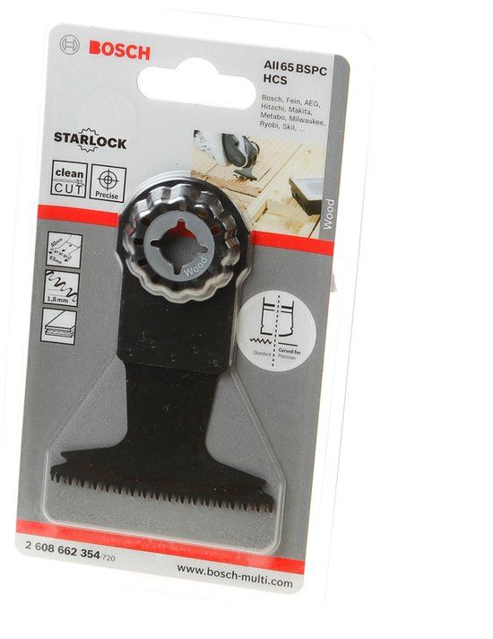 Bosch Starlock AII 65 BSPC HCS Hardhout 65x40