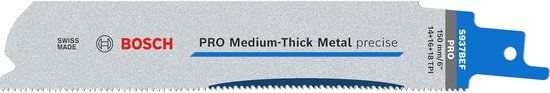 Bosch Accessoires Bosch PRO MTMETAL PR S937BEF 1,1X25X150 25ST