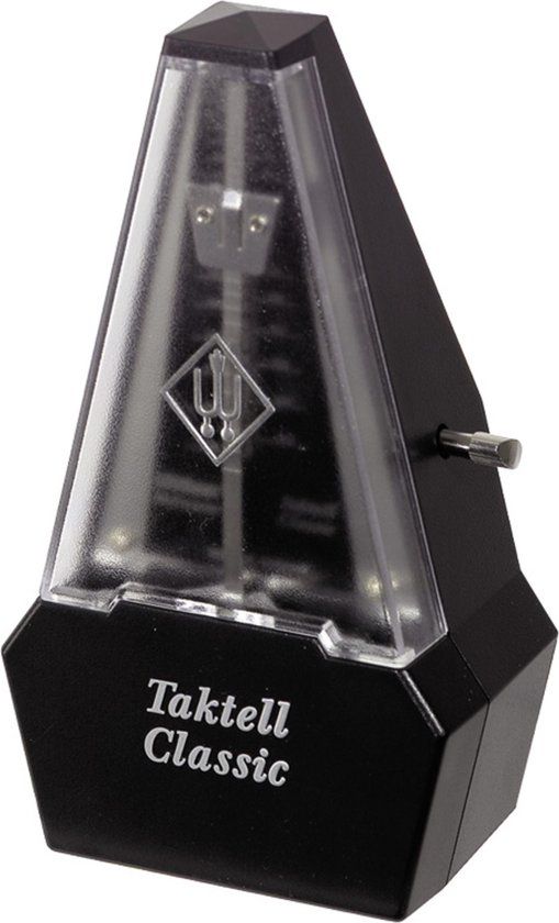 Wittner Taktell Classic Metronoom Zwart/Zilverkleurig