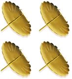 Riffelmacher 10715 - Adventskaarsenhouder goud, diameter 7,5 cm, 4 stuks