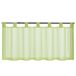 Joyswahl Demi-rideau uni, Panneau unique, H×L 45×90cm, Vert