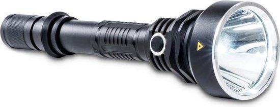 MAULhelios LED Zaklamp - 10W - Zwart - 300m - Oplaadbaar