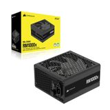 Corsair RM1000x (2024) 1000W PSU - 80+ Gold - Fully Modular - ATX 3.1 - PCIe 5.1 - Black