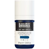 Liquitex 1959316 Professional Acrylfarbe Soft Body - Künstlerfarbe in cremiger deckender Konsistenz, hohe Pigmentierung, lichtecht & alterungsbeständig, 59ml Flasche - Phthaloblau (Grünton)