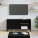 Prolenta Maison Exclusive TV-meubel - 100 x 36 x 49,5 cm - Zwart, eikenlook