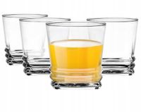 Glasmark Lage glazen set van 4 - 270 ml - Transparant