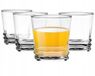 Glasmark Lage glazen set van 4 - 270 ml - Transparant
