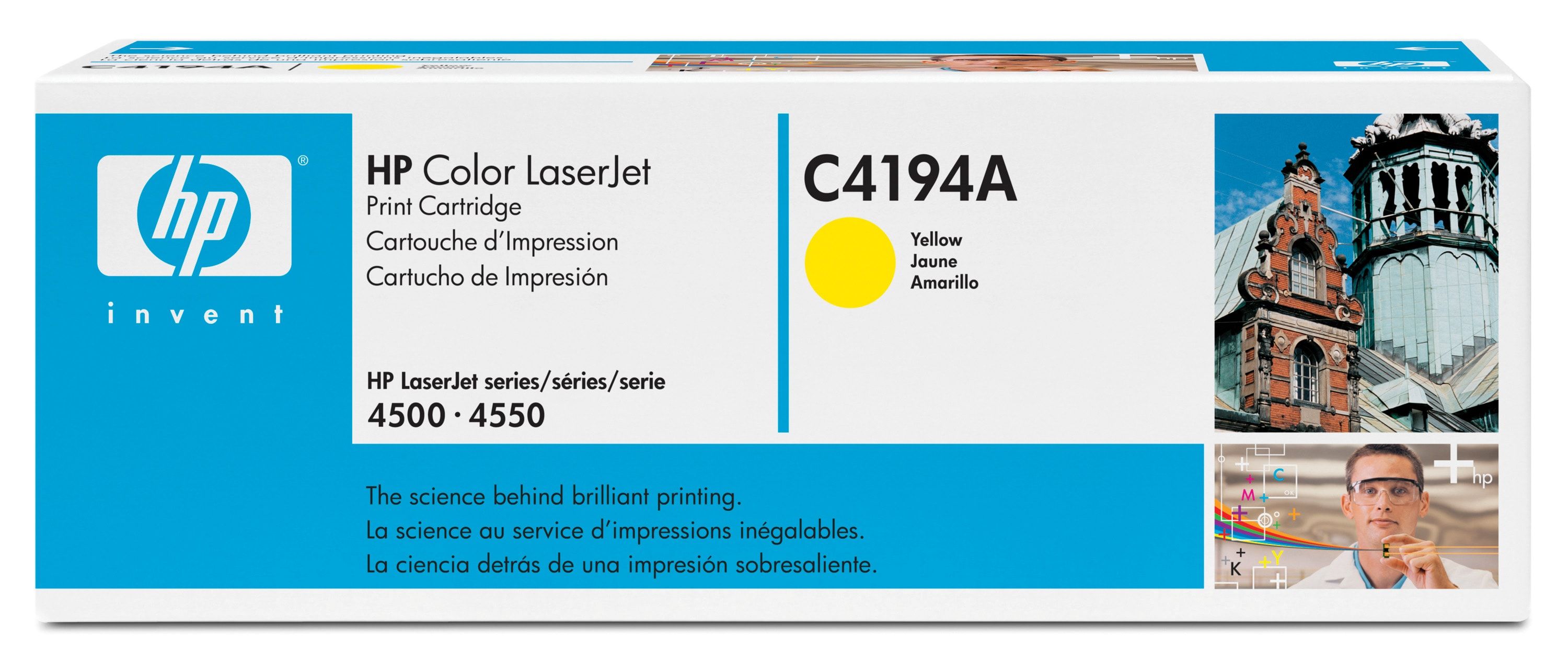 HP Color LaserJet C4194A Yellow Original Toner Cartridge