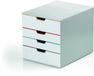 Durable boîte de classement Varicolor 4 tiroirs couleur mixte