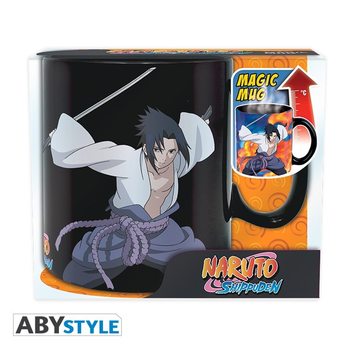 Abystyle NARUTO SHIPPUDEN - Mug Heat Change 460 ml - Duel