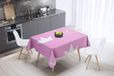 Bonamaison Tafelkleed, Anti-Mold, Sneldrogend, Waterdicht, 100% Polyester Tafellaken, Willekeurig patroon, 140 x 140 Cm