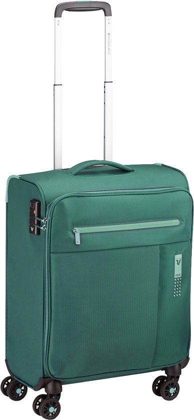 Roncato Lite Soft 4 Wheel Cabin Trolley 55 cm groen