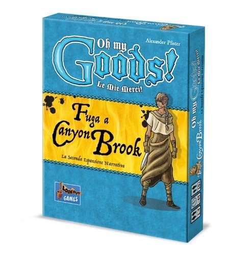 Asmodee Oh My Goods! Le Mie Merci! Fuga a Canyon Brook - Uitbreiding kaartspel - Italiaans