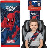 sarcia.eu MARVEL Spider-Man Auto gordelhoes, beschermhoes, hoes, hoes met klittenbandsluiting
