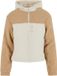 Urban Classics Sherpa Crinkle Nylon Mix Jacket Beige/Beige 3XL