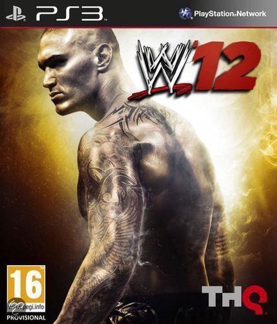 THQ WWE SMACKDOWN VS RAW 2012 PlayStation 3 Standard edition PAL