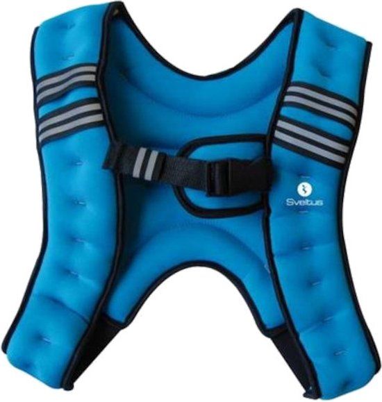 Sveltus Gewichtsvest 5 Kg Blauw