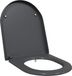 vidaXL Toiletbril Antraciet 49 x 36 x 4 cm Duroplast