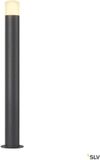SLV GRAFIT E27 11W staande buitenlamp rondIP44 900mm antraciet