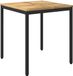 VidaXL Tuindiner tafel blanc et noir 70 x 68,5 x 75 cm