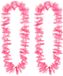 Boland Hawaii krans/slinger - 10x - Tropische couleurs rose