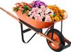 VEVOR Kruiwagen Transportkruiwagen Bouw Kruiwagen Duwwagen 120kg 140x62x58cm