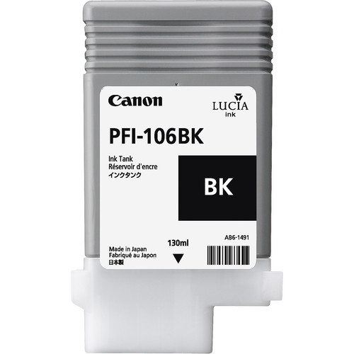 Canon PFI-106 BK single pack / foto zwart