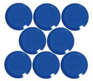 MAUL Magneet MAULpro rond 8 stuks blauw