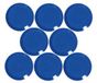 MAUL Magneet MAULpro rond 8 stuks blauw