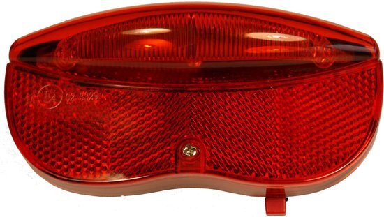 Ikzi light Ikzi Lamp a Led - Achterlicht - Batterijen - Rood