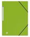 Oxford 100201141 map Polypropyleen (PP) A4 Groen