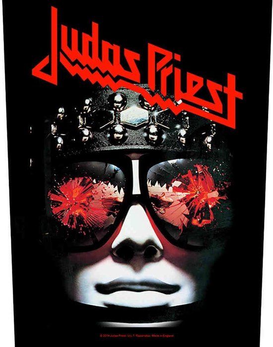 Rock Off Judas Priest - Hell Bent For Leather Rugpatch - Multicolours