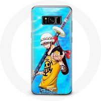Maniacase Hoesje voor Samsung Galaxy S8 plus One Piece Manga Trafalgar Law zwaard