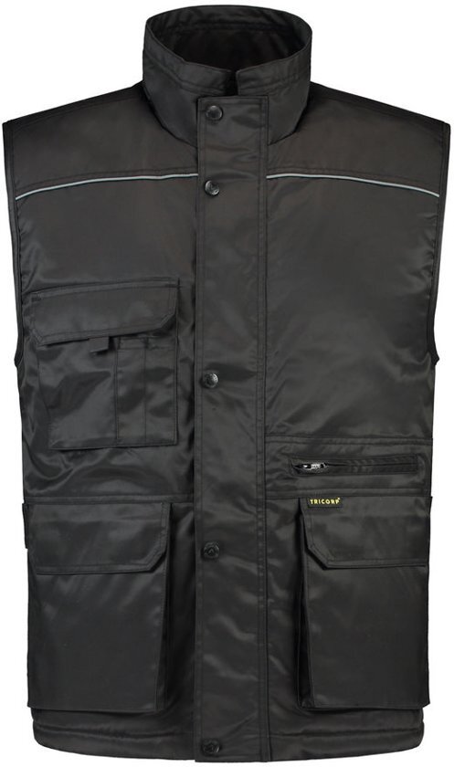 Tricorp Bodywarmer industrie - Workwear - 402001 - zwart - Maat M