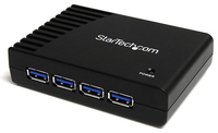 StarTech.com 4-poort SuperSpeed USB 3.0 Hub Zwart