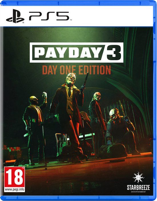 PAYDAY 3 - Day One Edition - PS5 - Shooter - 18+