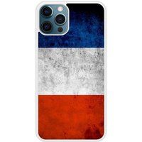 Apple iPhone 12 Drapeau france Verstevigd hoesje met sublimatie bedrukking
