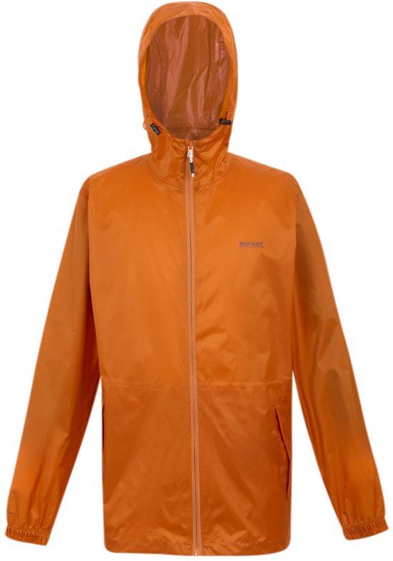Regatta Pack-It III Jas Heren Waterdicht Ademend Lichtgewicht Oranje XL