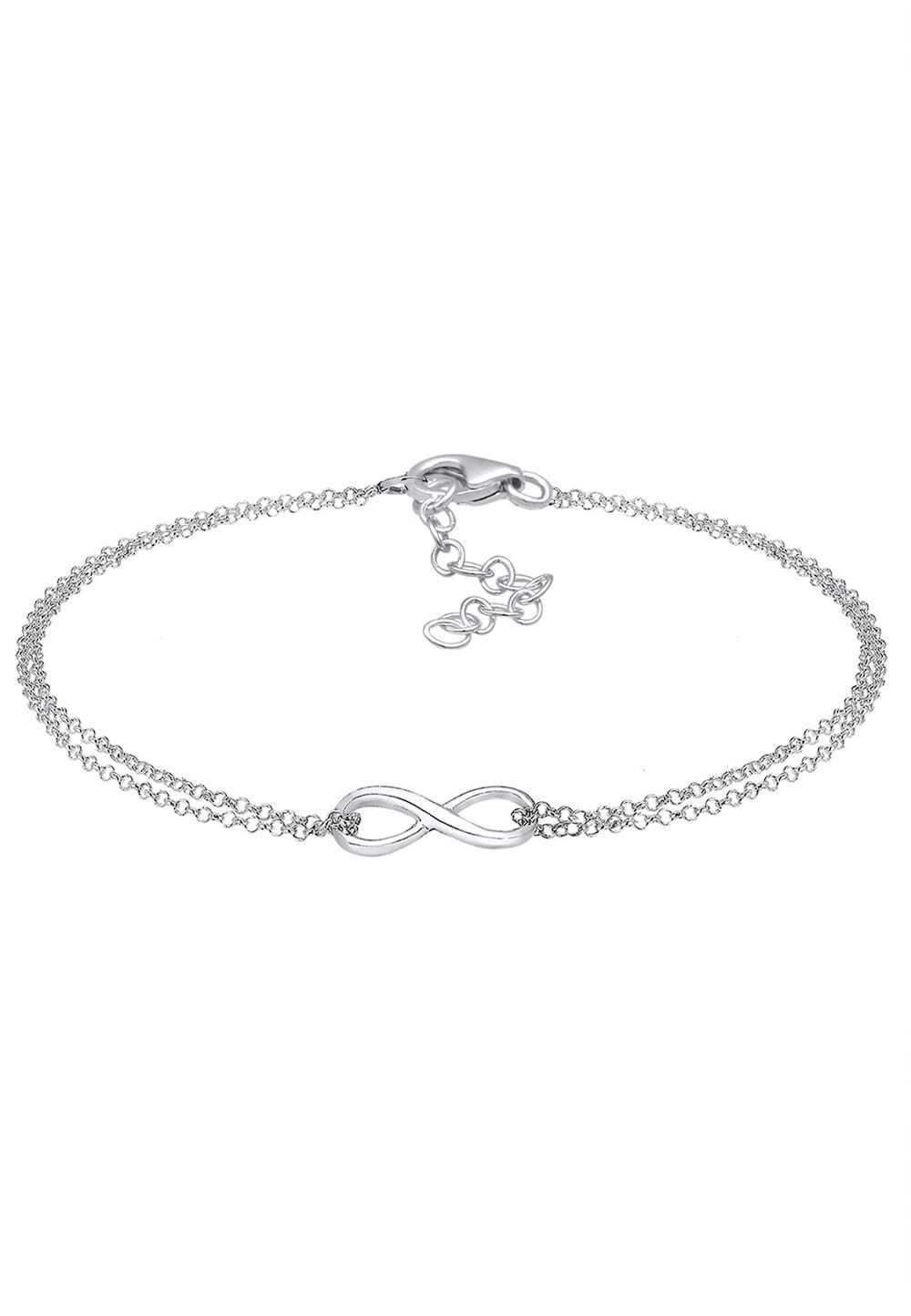 Elli Elli Elli Armband Dames Oneindigheid Trend Symbool in 925 Sterling Zilver Armbanden