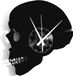 Instant Karma Clocks Vinyl Wandklok Metal Punk Rock Schedel Skelet Wandklok Schedelontwerp