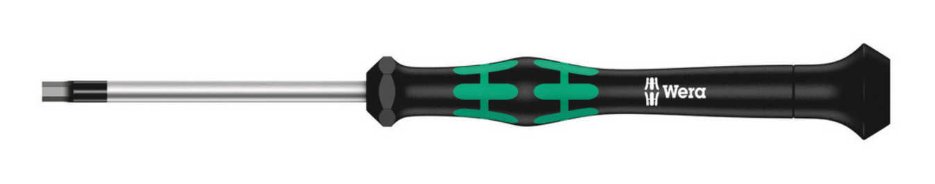 Wera 2054 Schroevendraaier voor binnenzeskant schroeven voor elektronica