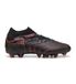 PUMA Unisex Future 9 PRO FG/AG voetbalschoen, zwart-gloeiend rood-sterk grijs, 6 UK, Puma Zwart Gloeiend Rood Sterk Grijs, 39 EU