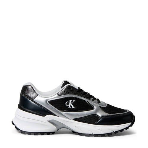 Calvin Klein chunky sneakers zwart/zilver