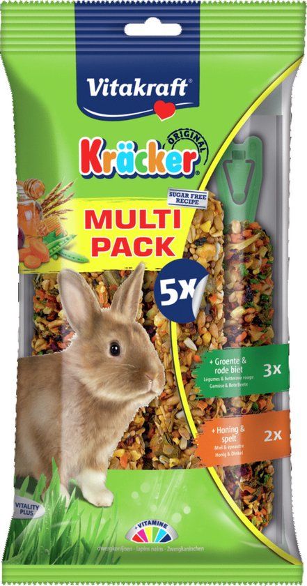 Vitakraft Kräcker Original Multipack Konijn 5 stuks