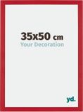Your Decoration - Cadre photo 35x50 cm - MDF - Rouge - Mura